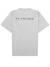 Balenciaga Men's Printed Shirt Grey