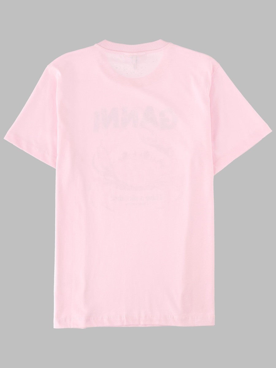 Ganni Women's Shirt Con Stampa Blue