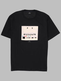 Ps By Paul Smith Men's Shirt Con Stampa Black