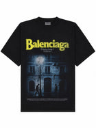 Balenciaga Women's Printed Shirt Black