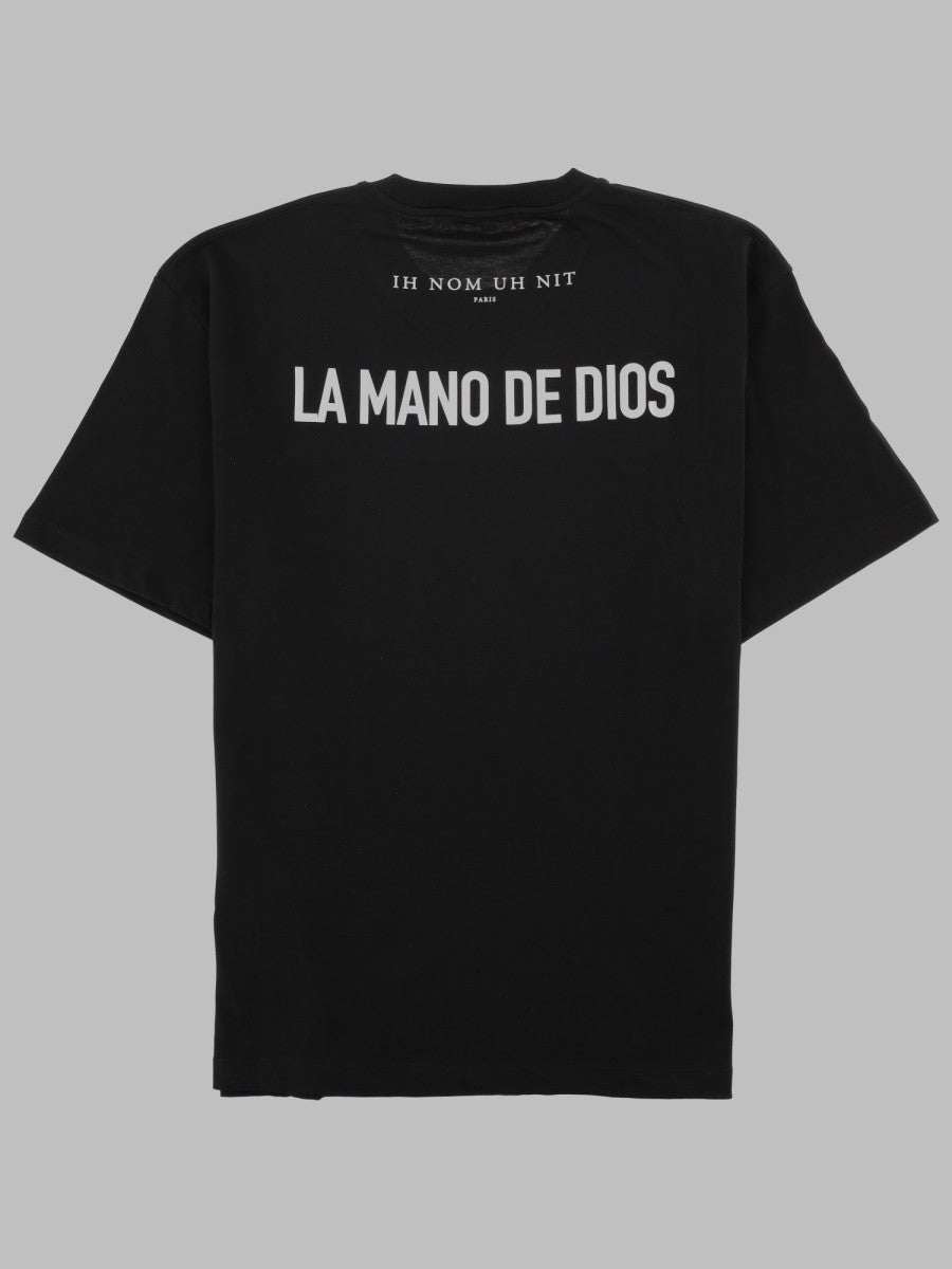 Ih Nom Uh Nit Men's Shirt D10S Limited Edition LA Mano DE Dios Black