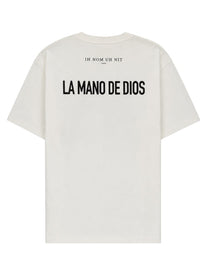 Ih Nom Uh Nit Men's Shirt D10S Limited Edition LA Mano DE Dios White