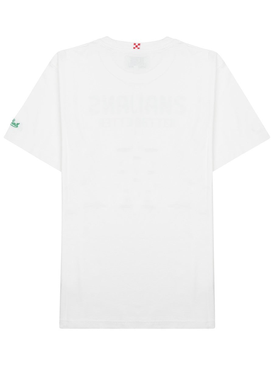 Mc2 Saint Barth Men's Shirt Denver White, view 2