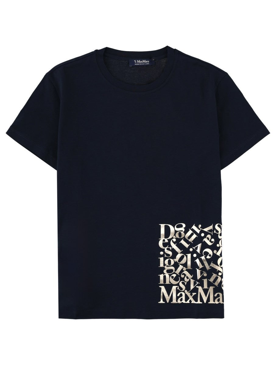 S MAX MARA Women's Shirt Edile Con Blue