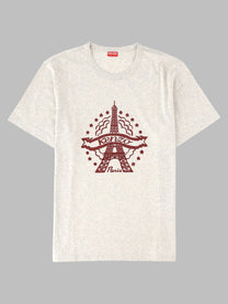 Kenzo Men's Shirt Eiffel Tower Grey