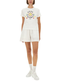 Casablanca Women's Shirt Emblem White