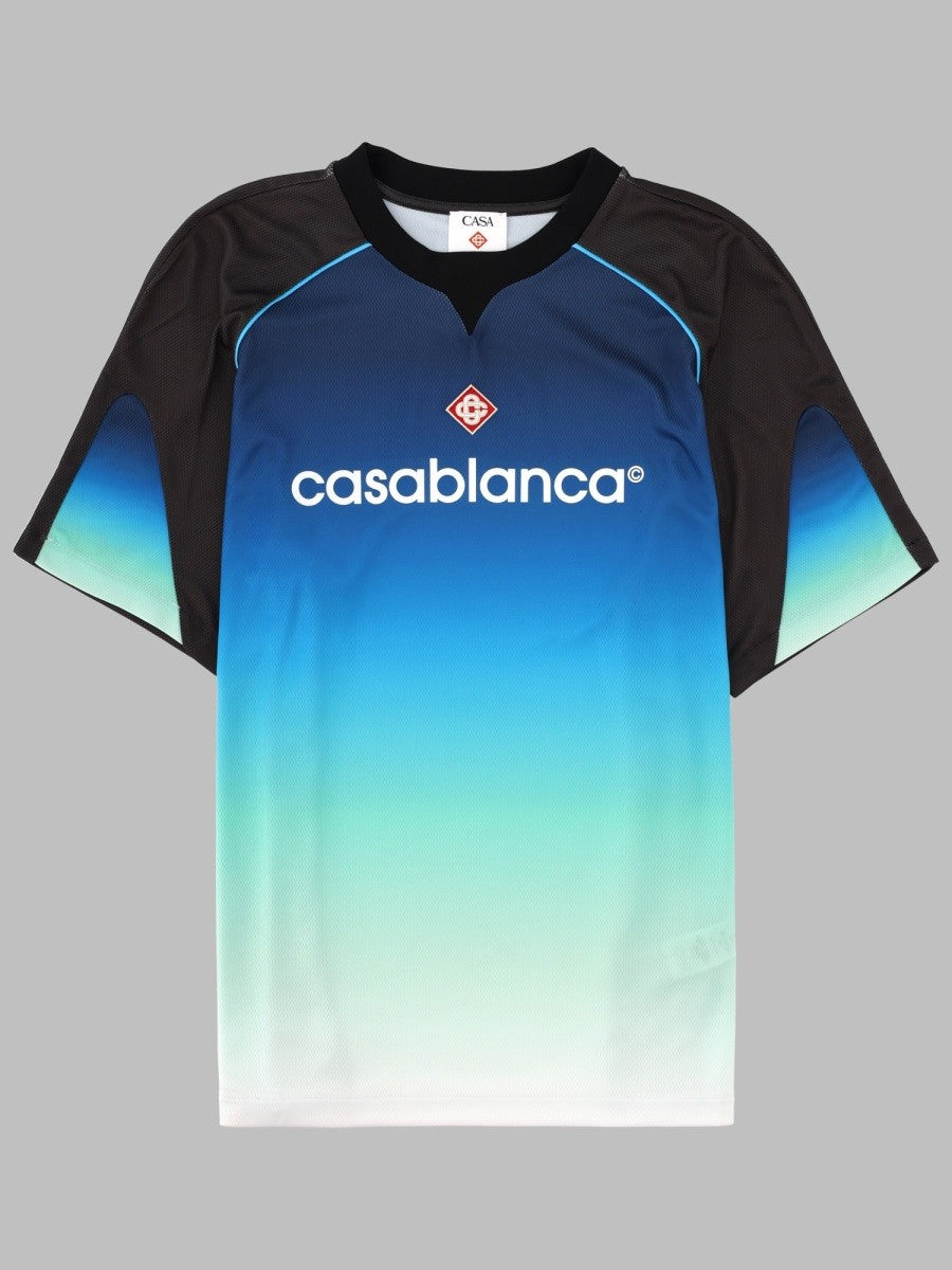 Casablanca Men's Shirt Football Con Multicolor