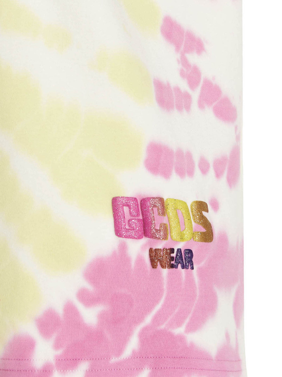 GCDS Shirt Gcds Tie Dye Gold