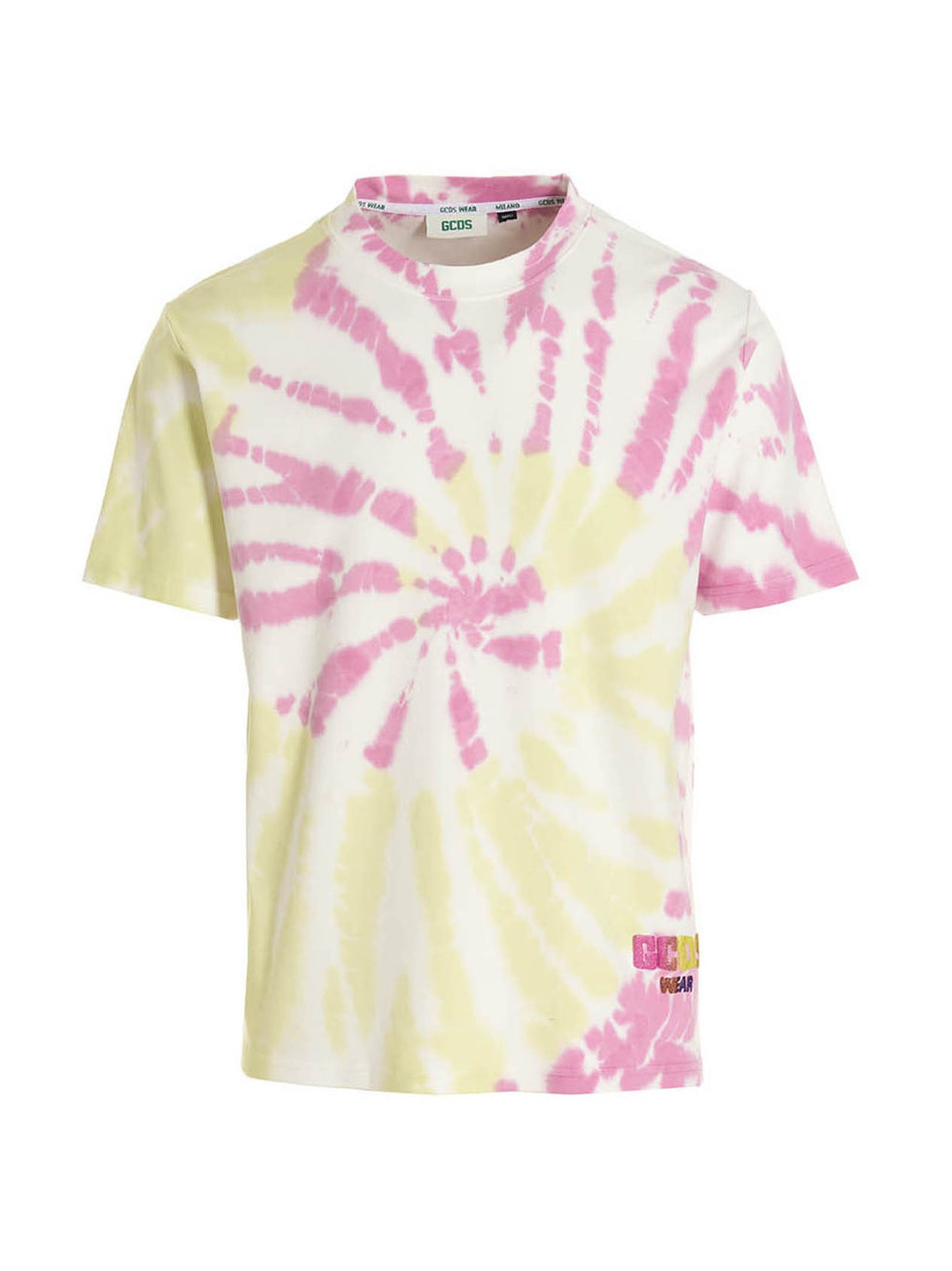 GCDS Shirt Gcds Tie Dye Gold
