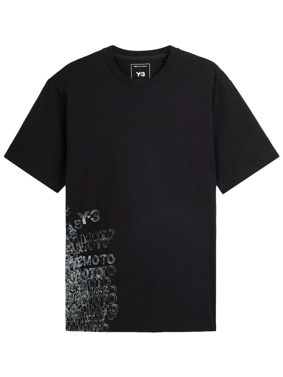 Y-3 Unisex Shirt Gfx Black