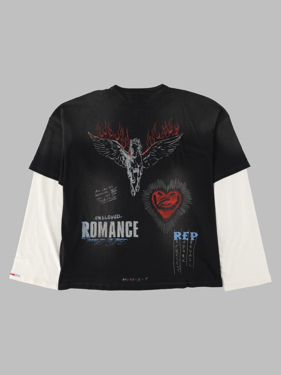 Represent Men's Shirt Heavier Than the Heavens Black, view 2
