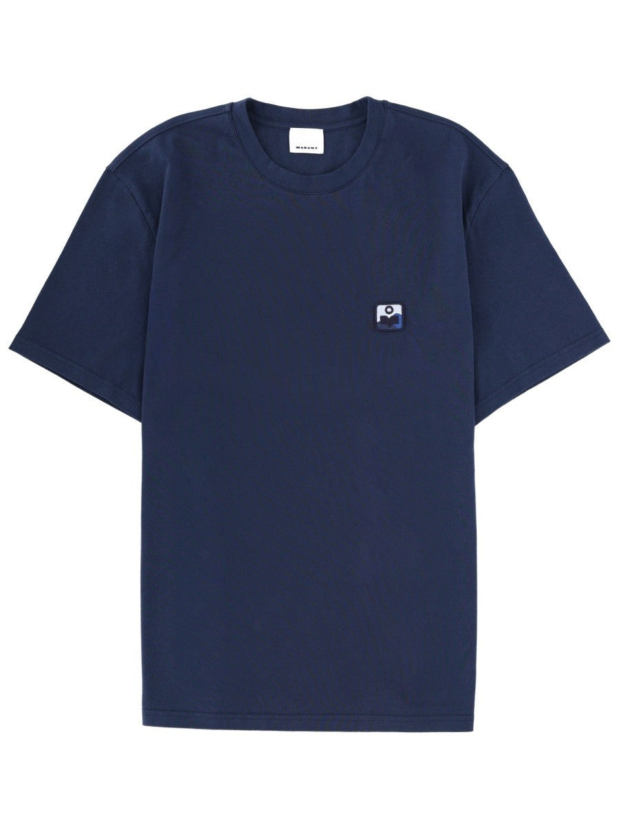 ISABEL MARANT Men's Shirt Hugo Blue