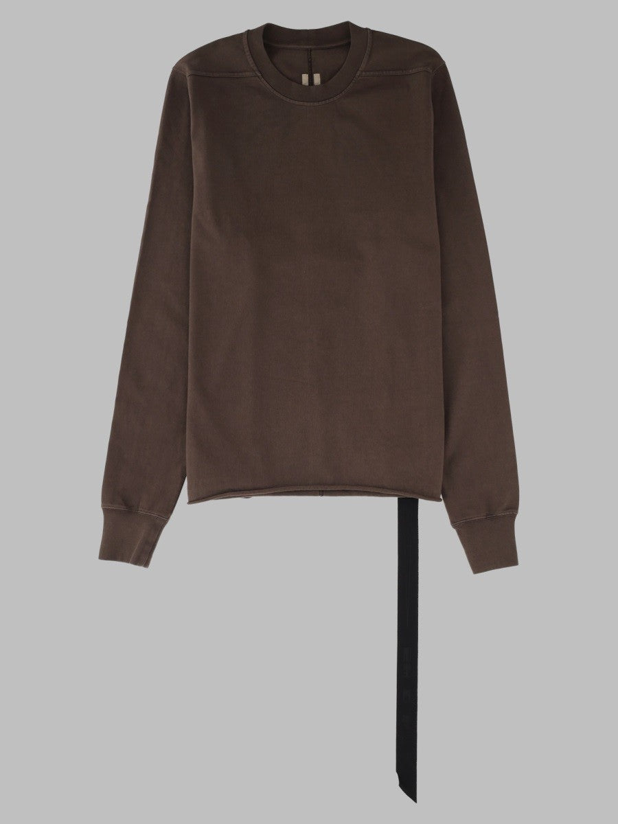 DRKSHDW Men's Shirt in Cotone Manica Lunga Brown