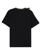 Burberry Women's Bow Cotton Shirt Black, view 2