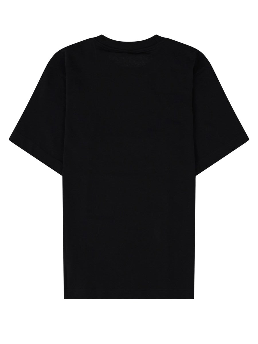 Burberry Men's Shirt in Cotone Con Knight Check Black