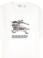 Burberry Men's Cotton Shirt with Knight Check White, view 3