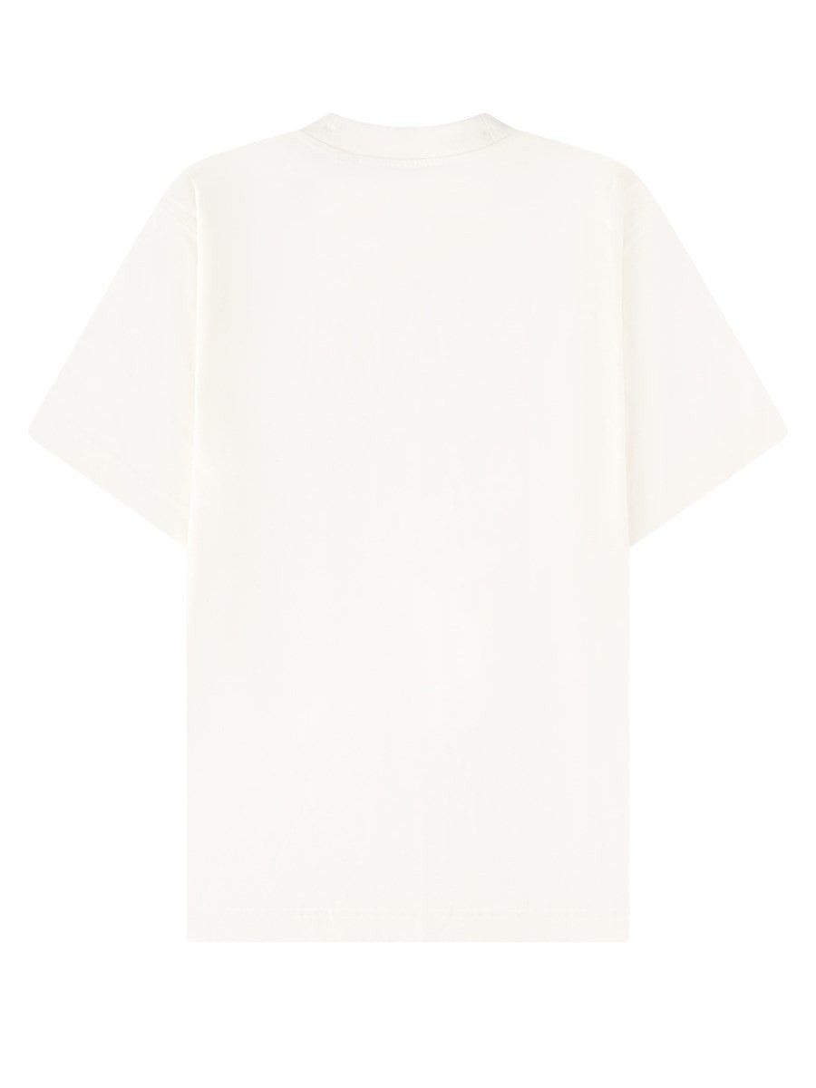 Burberry Men's Shirt in Cotone Con Knight Check White