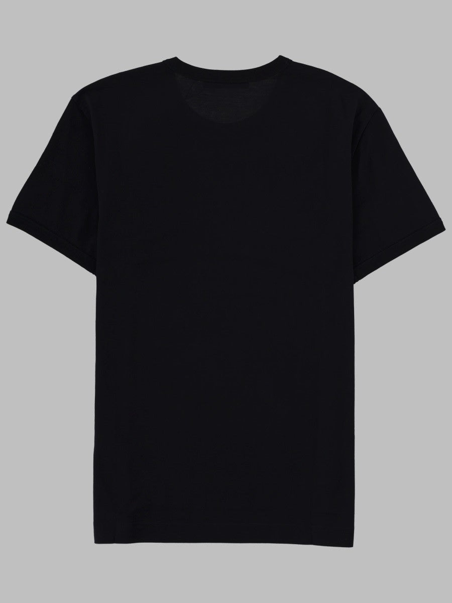 Dolce &amp; Gabbana Men's Shirt in Cotone Con Patch Black