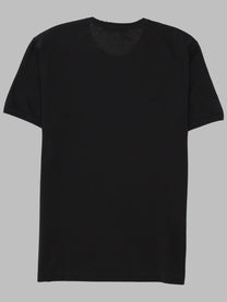 Dolce &amp; Gabbana Men's Shirt in Cotone Con Placca Black