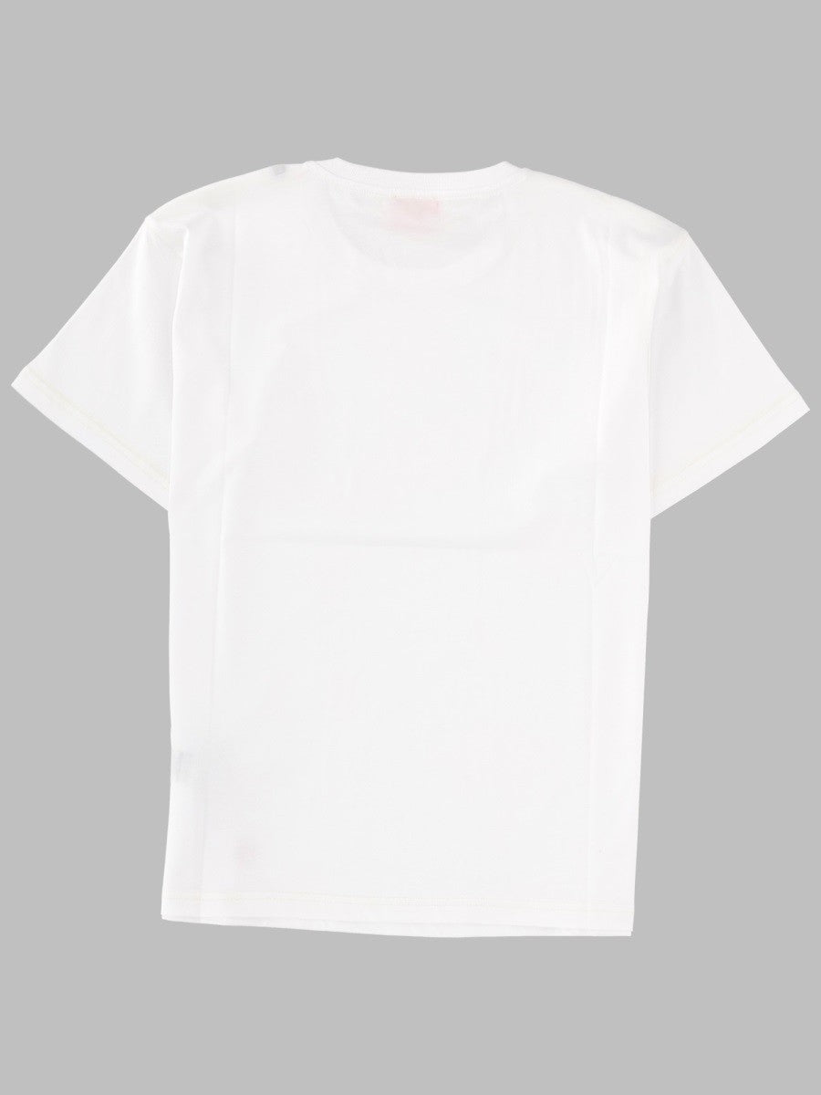 Diesel Women's Shirt in Cotone Con Stampa White