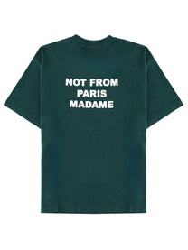 Drôle de Monsieur Men's Shirt in Cotone Green