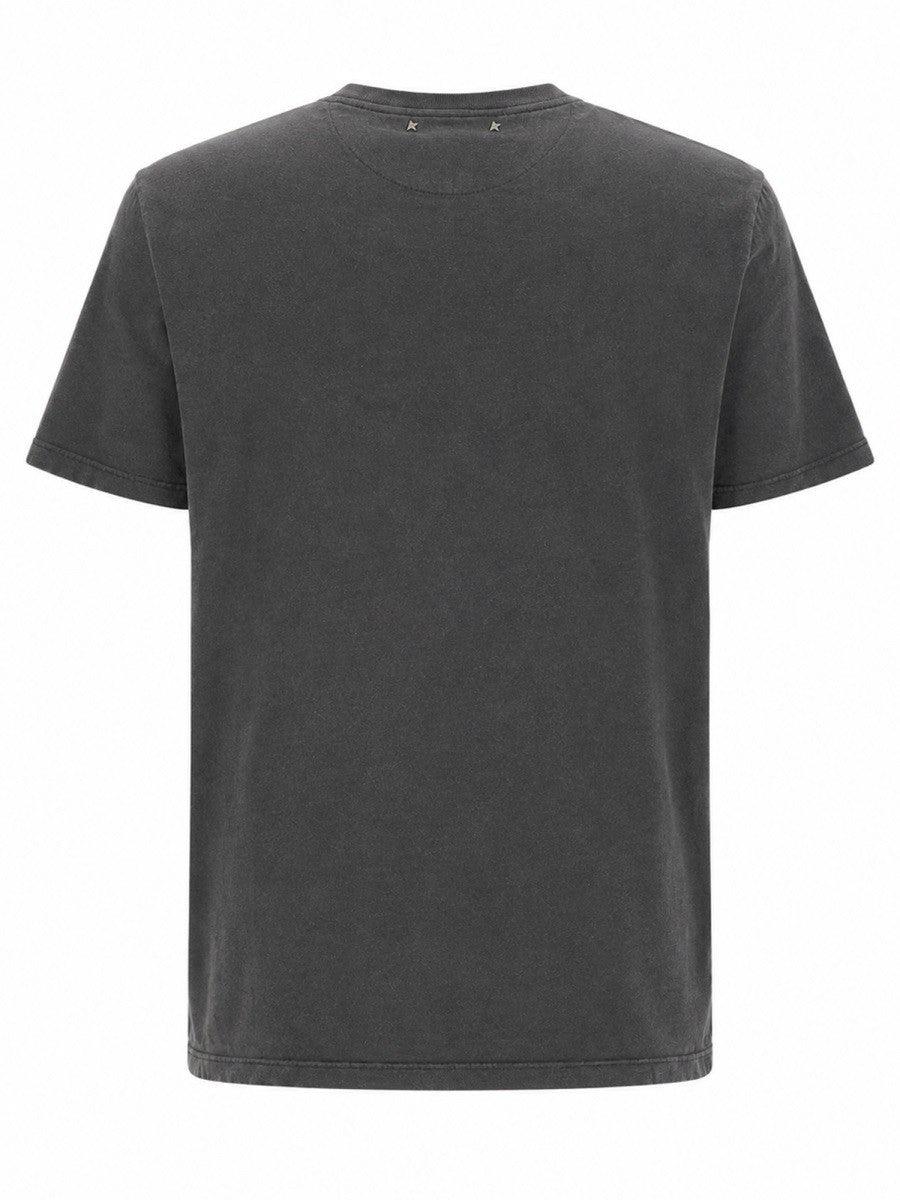 Golden Goose Men's Shirt in Cotone Grey