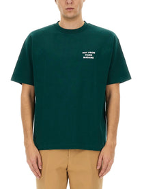 Drole De Monsieur Men's Cotton Shirt Green Drole De Monsieur