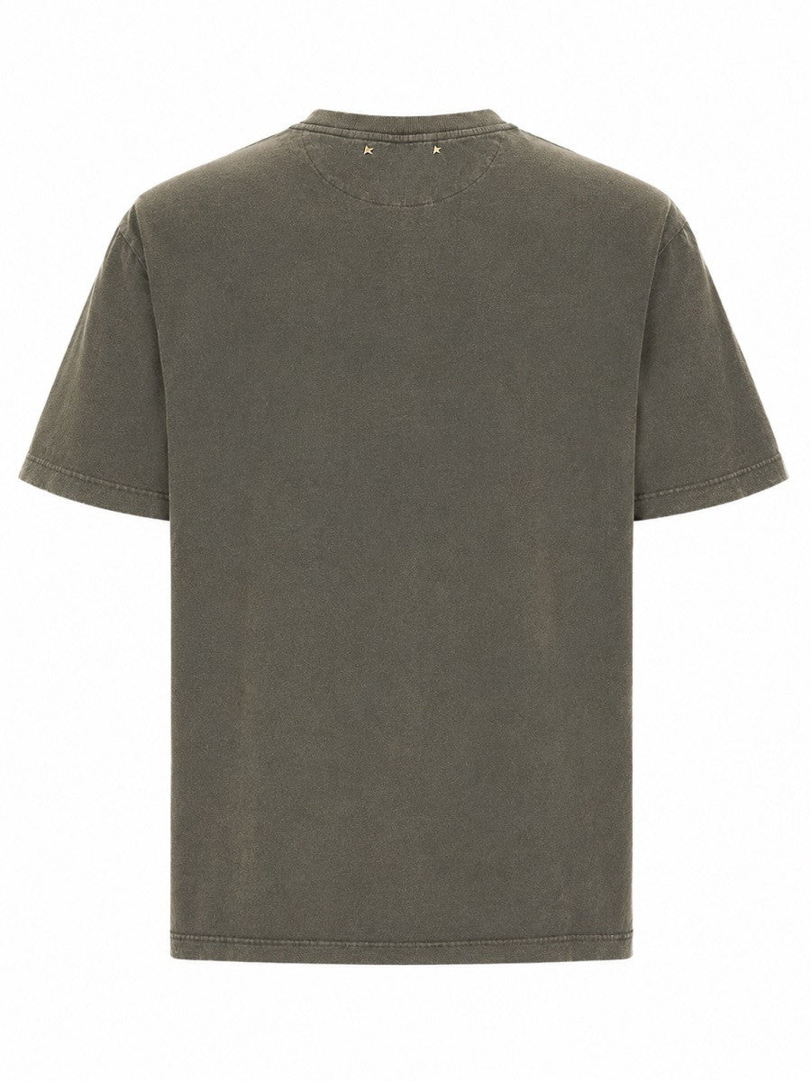 Golden Goose Men's Shirt in Cotone Green