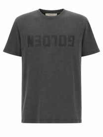 Golden Goose Men's Shirt in Cotone Grey