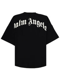 Palm Angels Men's Shirt in Cotone Black