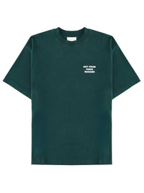 Drôle de Monsieur Men's Shirt in Cotone Green