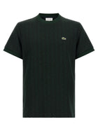 Lacoste Shirt in Jacquard Monogram Green
