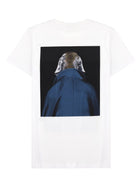 Max Mara Women's Jersey Shirt with Print Iconica White, view 2