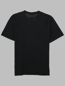 Maison Margiela Men's Shirt in Jersey DI Cotone Taped Black