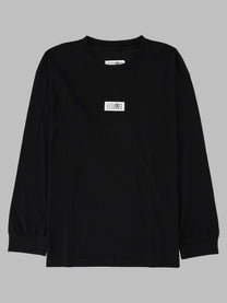 MM6 Maison Margiela Men's Shirt in Jersey Di Cotone Black