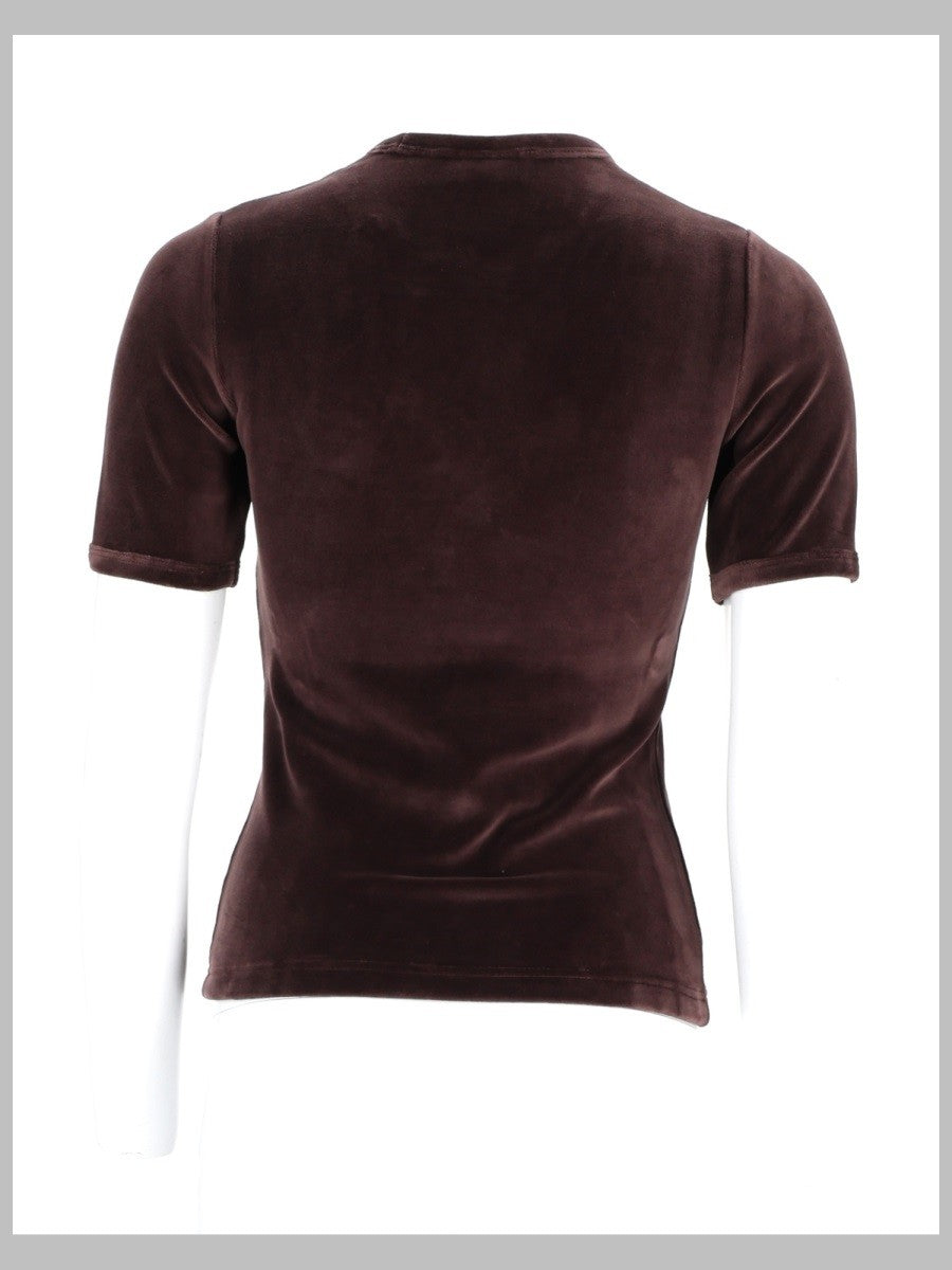 courrèges Women's Shirt in Velluto Brown