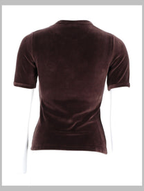 courrèges Women's Shirt in Velluto Brown