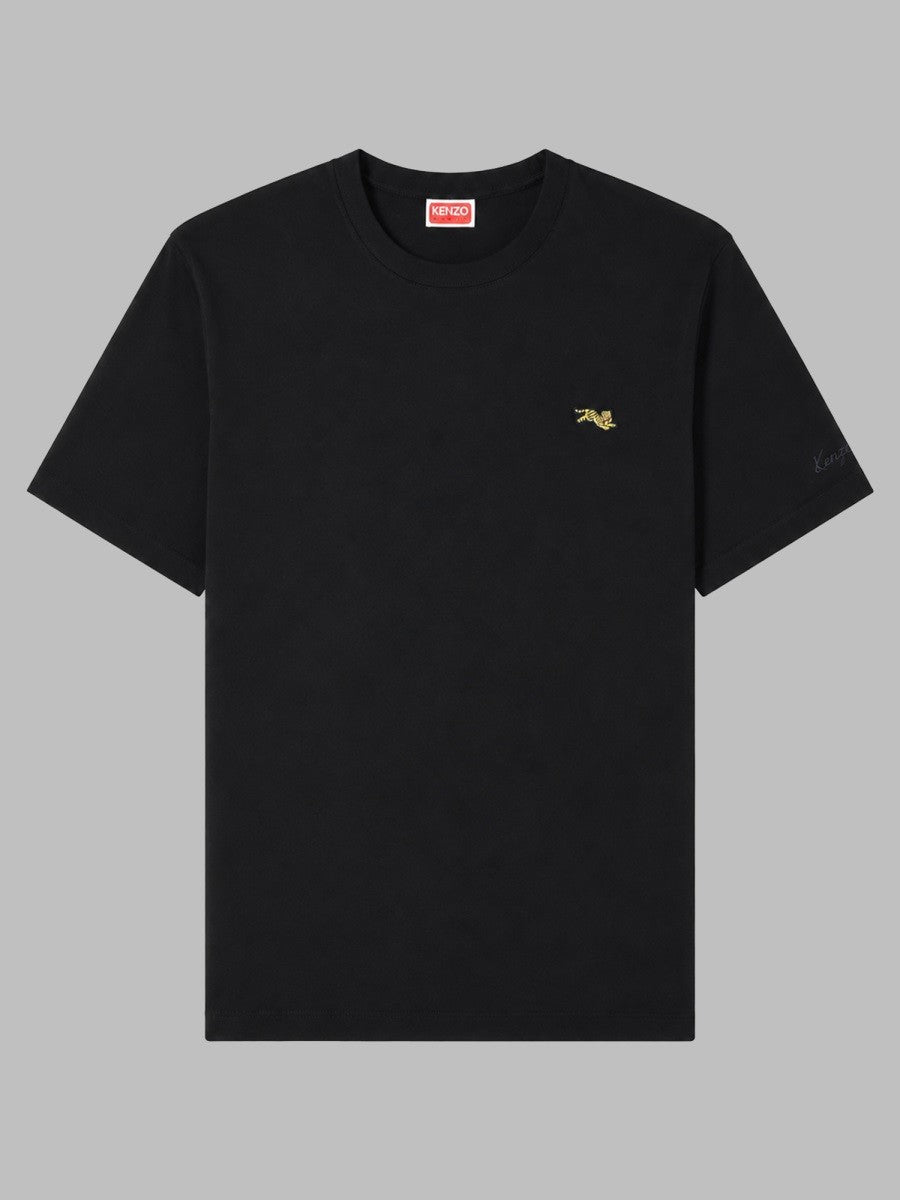 Kenzo Men's Shirt Jumping Tiger Black