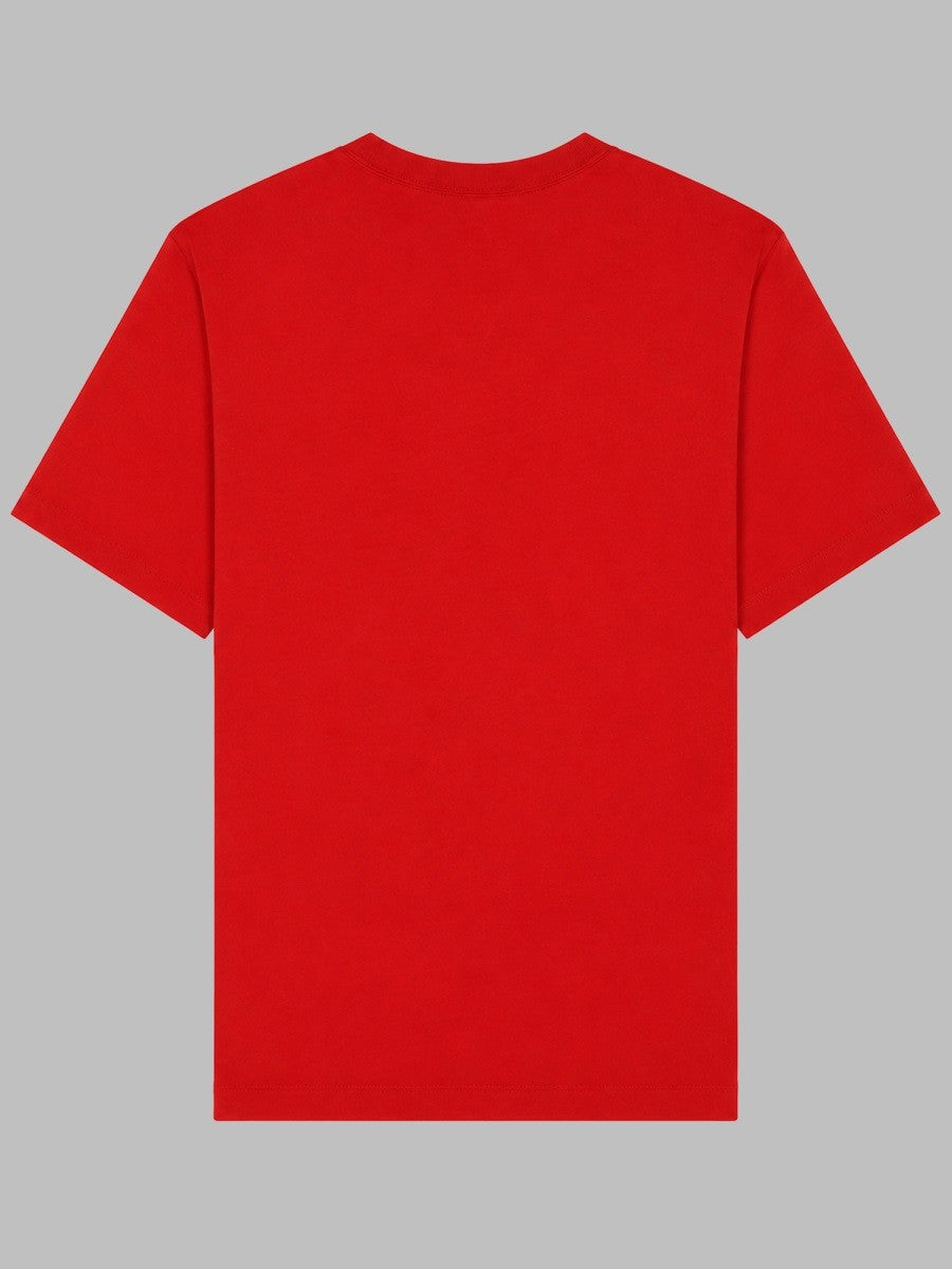 Kenzo Men's Shirt Jumping Tiger Red