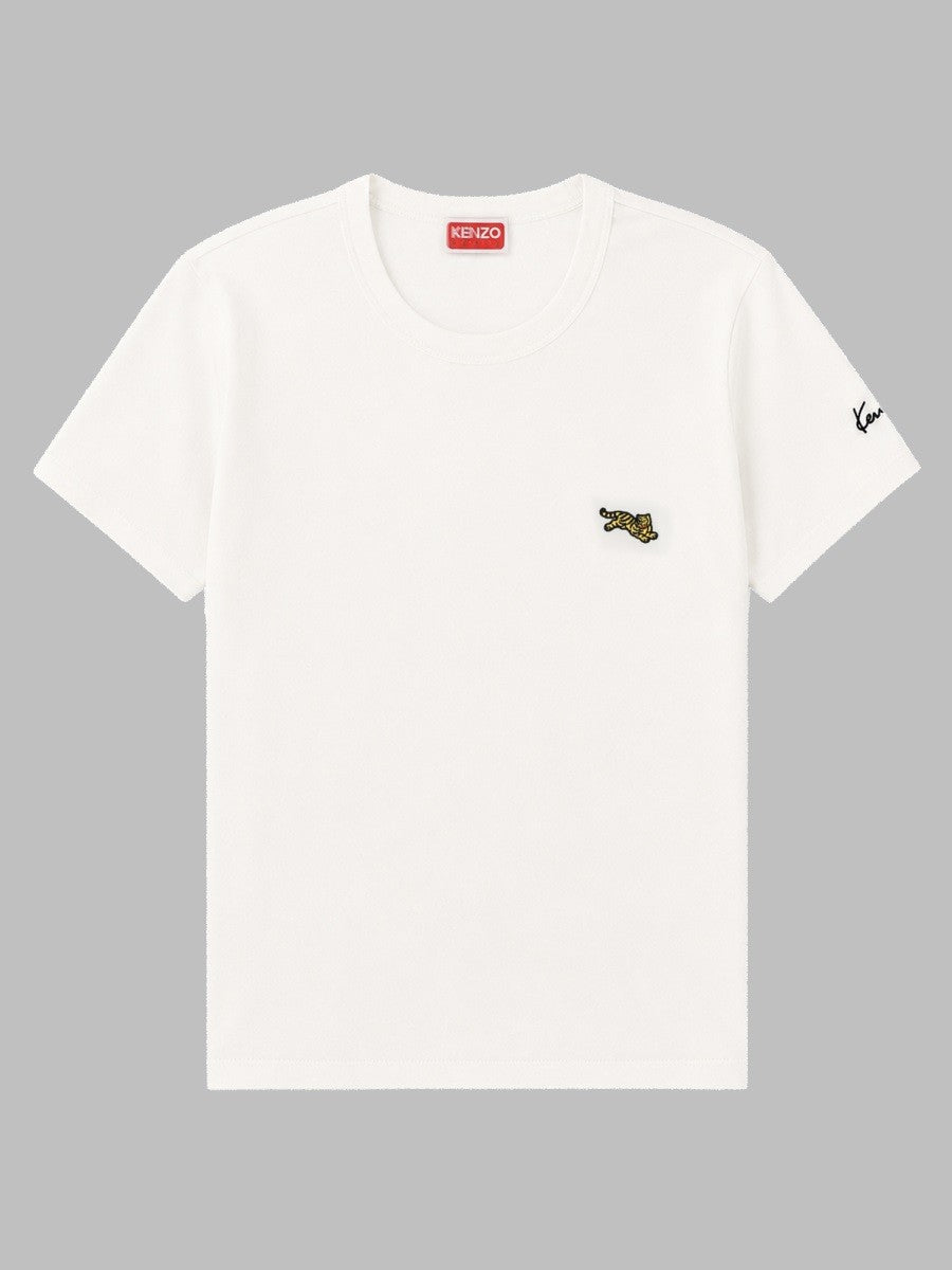 Kenzo Women's Shirt Jumping Tiger White