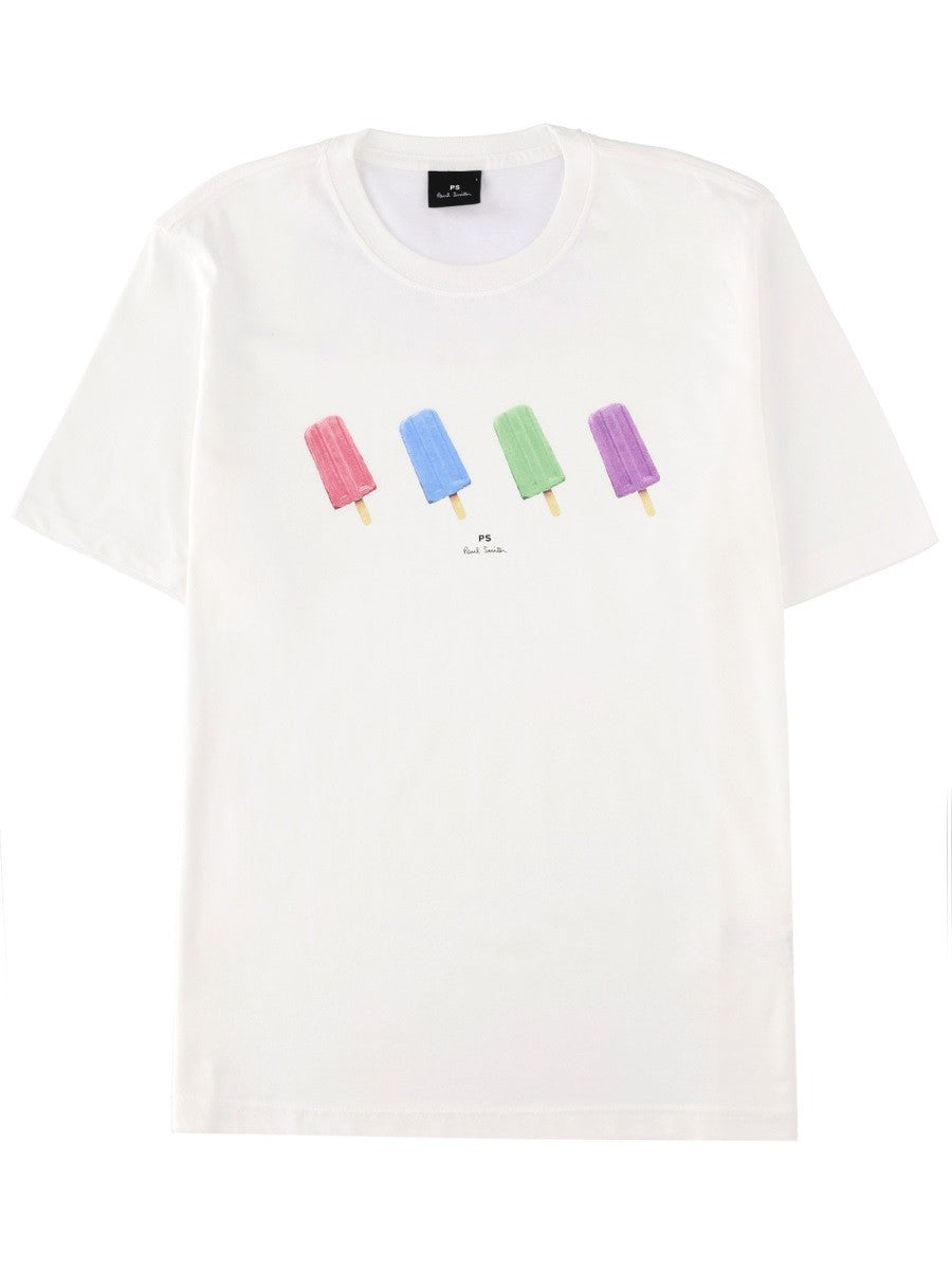 Ps By Paul Smith Men's Shirt Lollies White