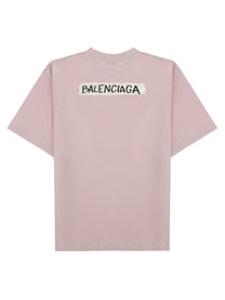 Balenciaga Women's Shirt Masking Tape Blue