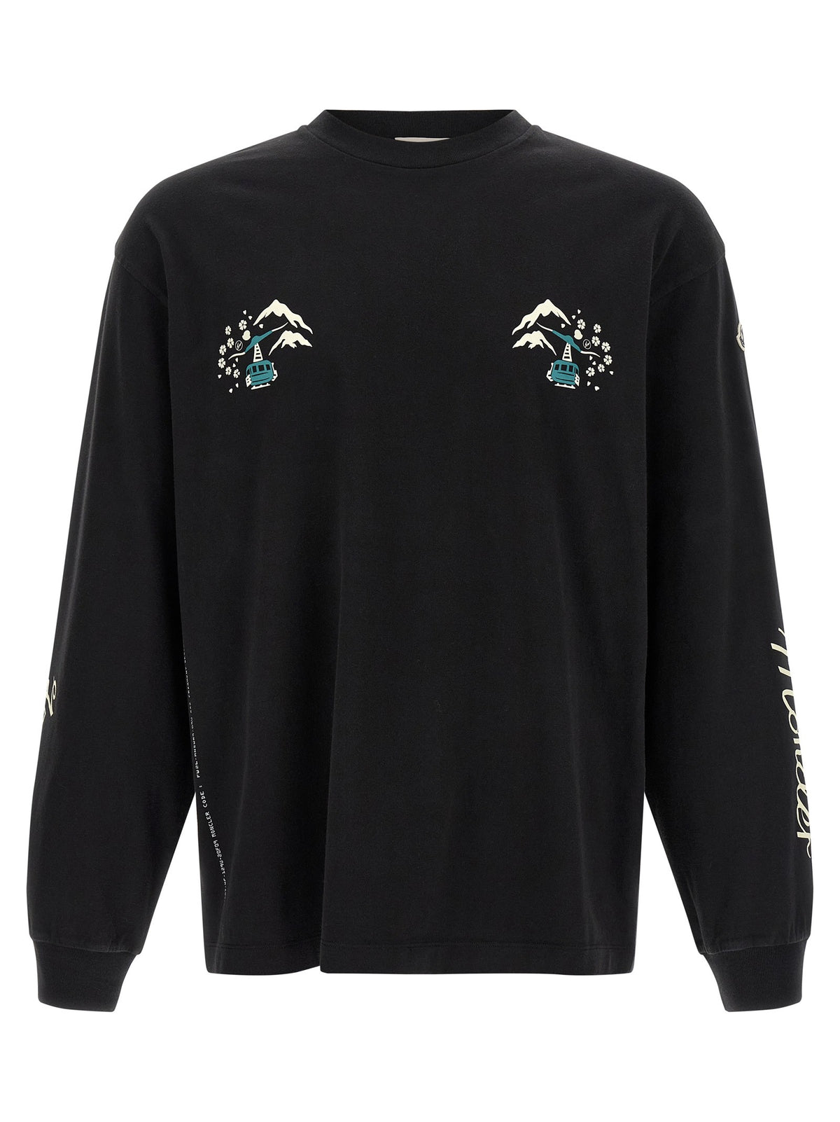 Moncler Genius Shirt Moncler Fragment Black