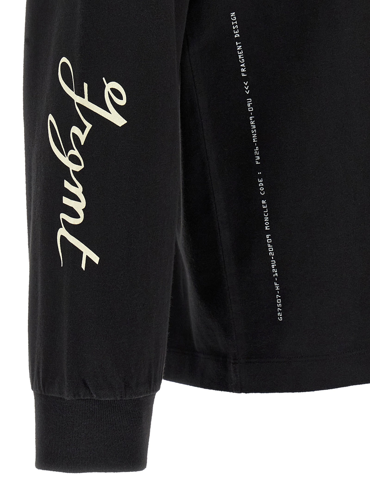 Moncler Genius Shirt Moncler Fragment Black, view 6