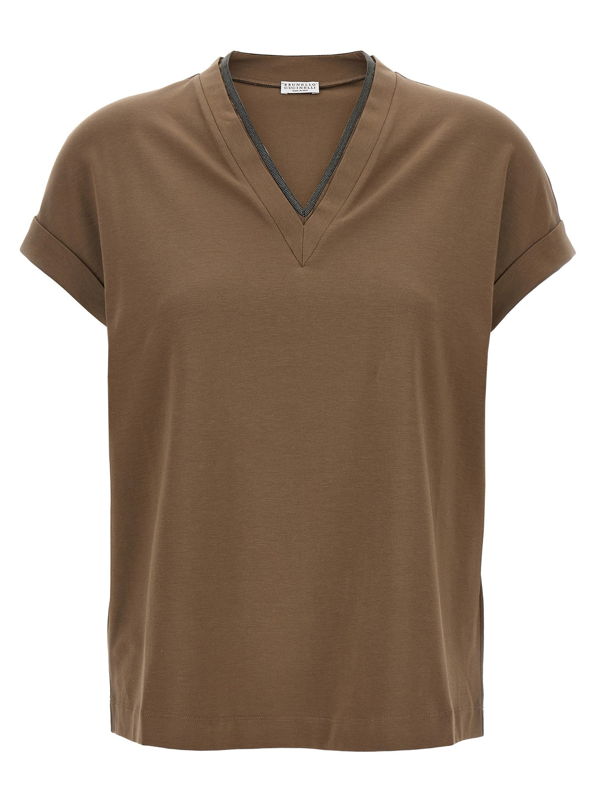 Brunello Cucinelli Shirt Monile Brown