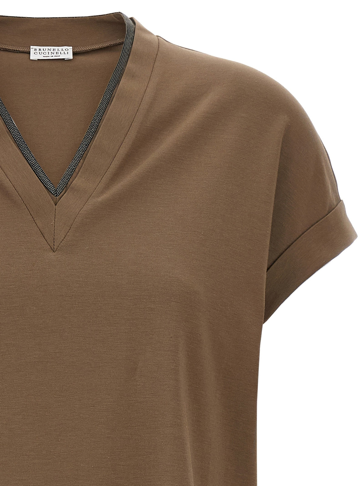 Brunello Cucinelli Shirt Monile Brown