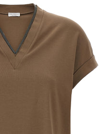 Brunello Cucinelli Shirt Monile Brown