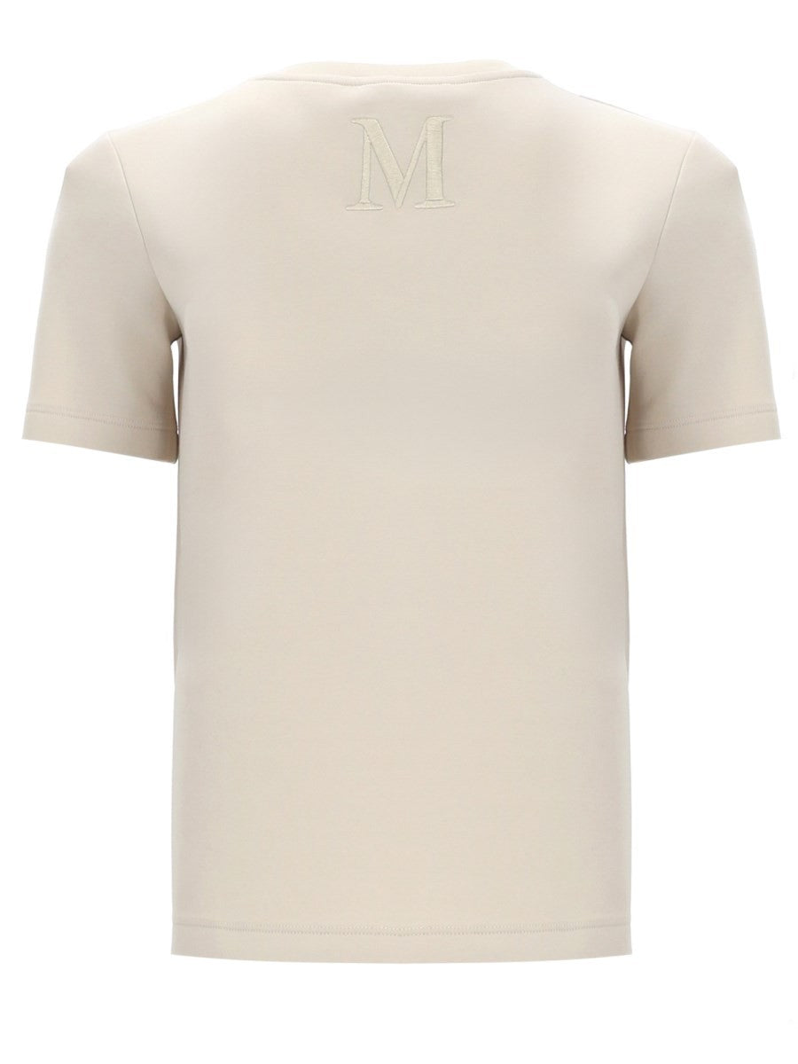 S MAX MARA Women's Shirt Nancy Con Lettering Beige