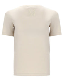 S MAX MARA Women's Shirt Nancy Con Lettering Beige