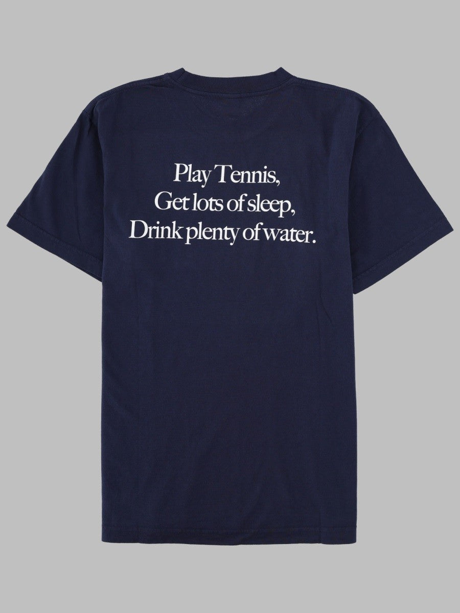 Sporty &amp; Rich Unisex Shirt Play Tennis Blue